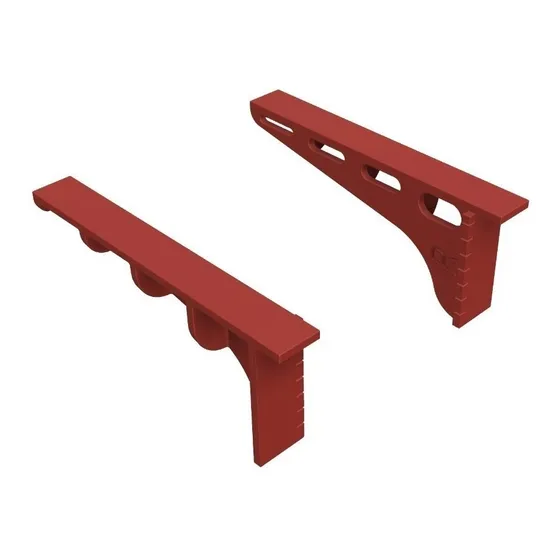 Guia Escuadra Para Montaje / Colocar Cajones X 2 Unidades