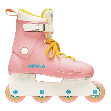 Patin En Linea Impala Lightspeed Inline Skate Pink Yellow