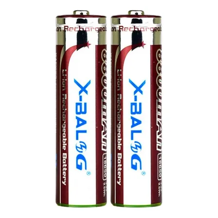 2 X Pila Recargable Batería 18650 8800 Mah 4.2 V 500 Cargas