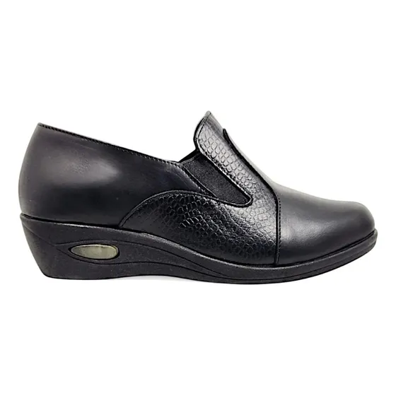Zapatos Guaracha Mocasín Cuero Elastizados Gran Confort