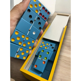 DominĂł Artesanal De Pvc Com Pino Tinta Automotiva Azul DominĂł Artesanal De Pvc Com Pino Tinta Automotiva Azul