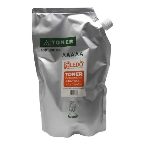 Toner Recarga Hp 1kg 85a 78a Polvo Compatible Canon