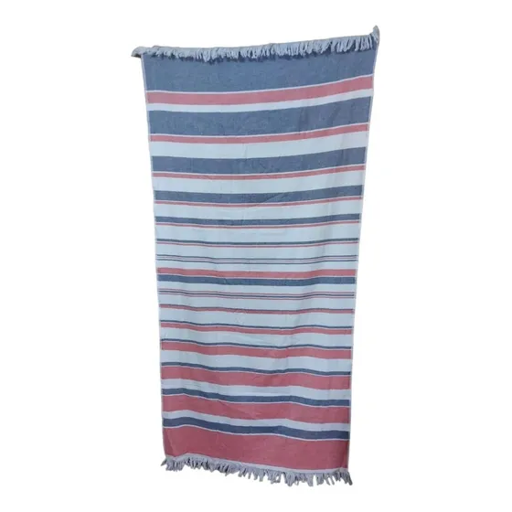 Toallón / Toalla Playera 90x180 Flecos Grande Suave - Döhler