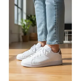 Tenis adidas Mujer Dama Casual Advantage Blanco  Blanco 5,5 Mx