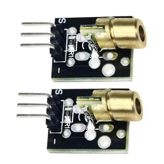 2 Pzs Modulo Laser Ky-008 Arduino Raspberry 5mw