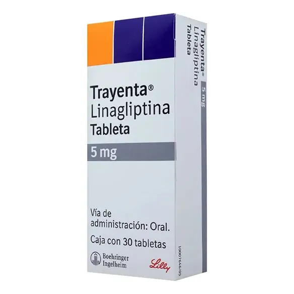 Trayenta Linagliptina 5mg Con 30 Tabletas