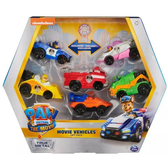 Paw Patrol Autos De Metal