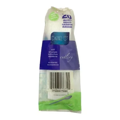Caja 1000 Cuchara Blanco Cutlery Darnel 5510 27.8 Xavi