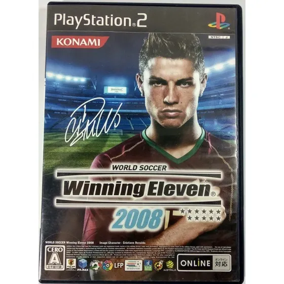 Winning Eleven 2008 (versão Japonesa) - Ps2