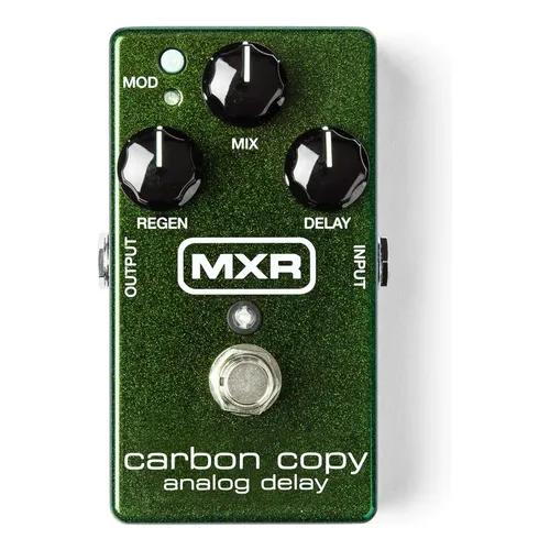 Pedal de Guitarra Elétrica MXR Carbon Copy Analog Delay M169 Verde