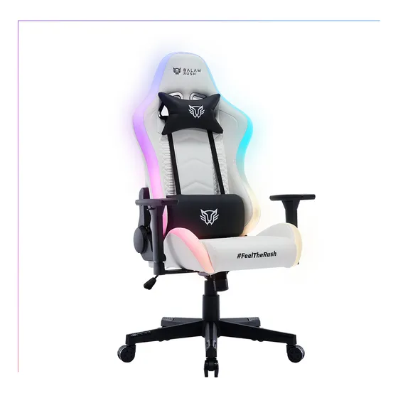 Silla Gamer Lightning Rush V2 Pvc + Pu Soporta Hasta 180kg
