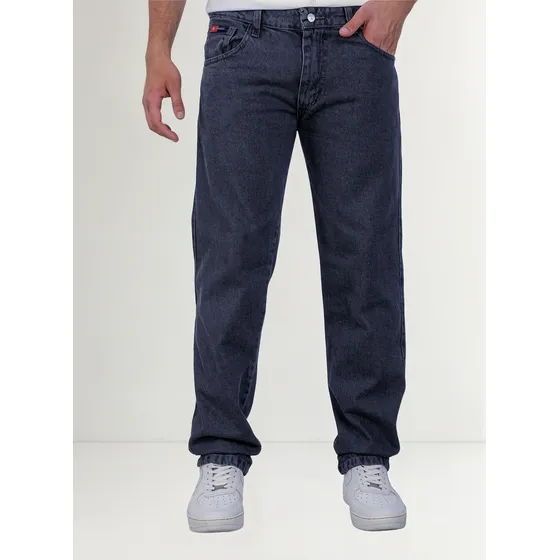 Pantalon Jean Recto Clasico Hombre Talle 36-46