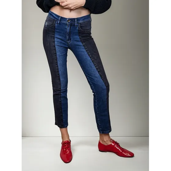 Jean Gijon Mirta Armesto Denim Spandex Combinado