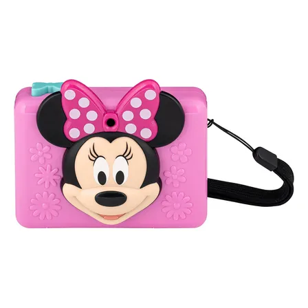 Ekids Minnie Mouse Cámara Infantil Con Tarjeta Sd, Cámara