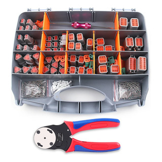 Kit De Conectores Dt Deutsch De 338 Unidades - Conector 2 3 Kit De Conectores Dt Deutsch De 338 Unidades - Conector 2 3