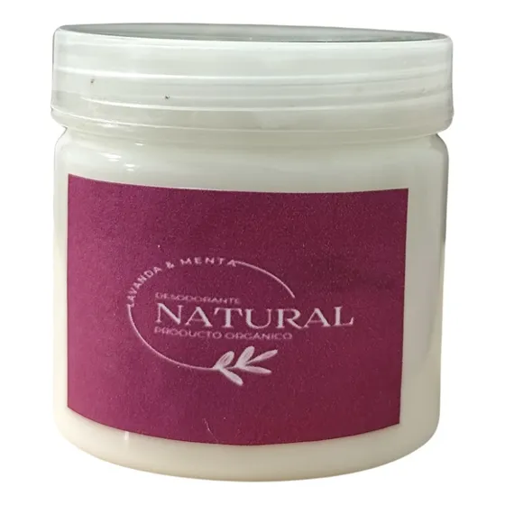 Desodorante Natural Sin Aluminio 100% Natural & Organico