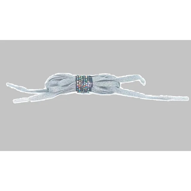Cordones Encerados Gris Plano 120cm