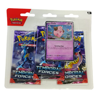 Pokémon Temporal Forces 3pack Cleffa Pokémon Temporal Forces 3pack Cleffa