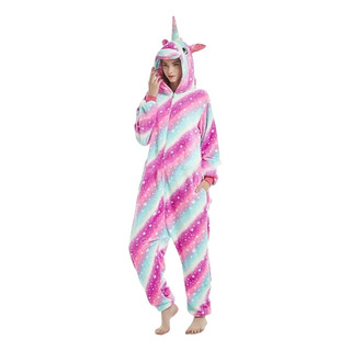 Pijama De Una Pieza Con Diseño De Animales, Ropa De Hogar Co Pijama De Una Pieza Con Diseño De Animales, Ropa De Hogar Co
