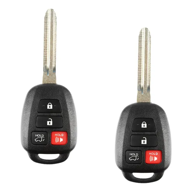 2 Llaves Remotas 4btn Suv Para Toyota Rav4 (hyq12bdm, 89070-