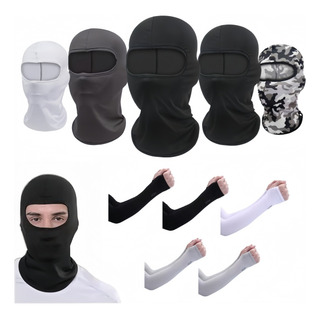 5 Pack Pasamontañas Táctico Bandana Y Mangas Protectoras Uv 5 Pack Pasamontañas Táctico Bandana Y Mangas Protectoras Uv