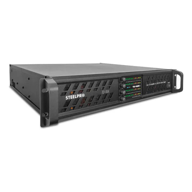 Amplificador Steelpro Audio Profesional Clase Td 4x2500w Rms
