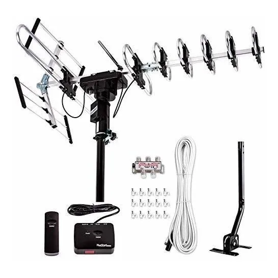 Five Star Antena Tv Para Exterior Rango Hasta 320 Kilometro