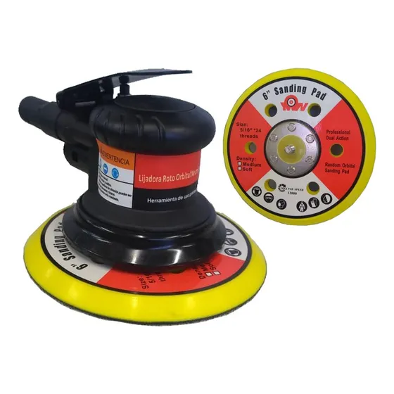 Lijadora Roto Orbital Neumatica 150mm Sinteplast
