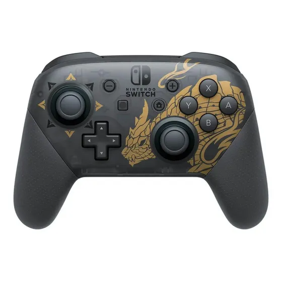 Nintendo Switch Pro Controller Inalámbrico Monster Hunter Rise