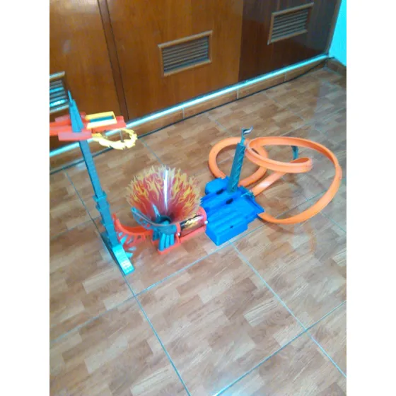 Pista Hot Whells Sky Jump Original Usada 100% Operativa