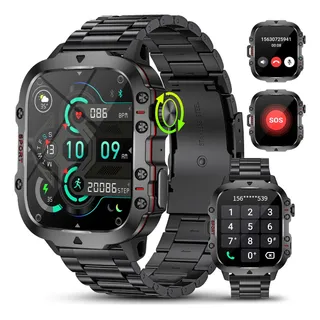 RelĂłgio Smartwatch Inteligente Android Ios Bluetooth Homens RelĂłgio Smartwatch Inteligente Android Ios Bluetooth Homens