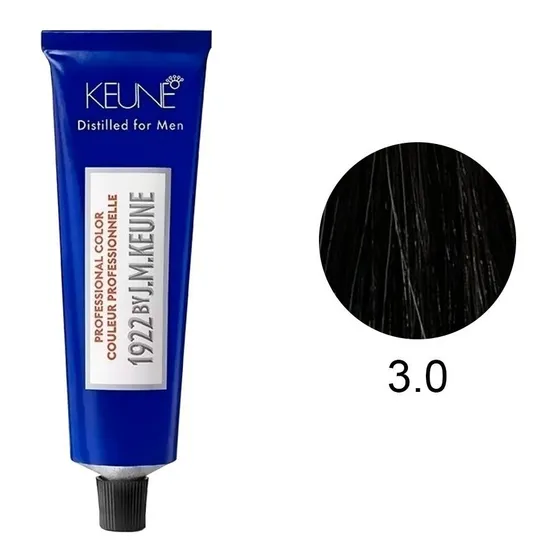 Coloração Keune Color tom 3 castanho escuro para cabelo