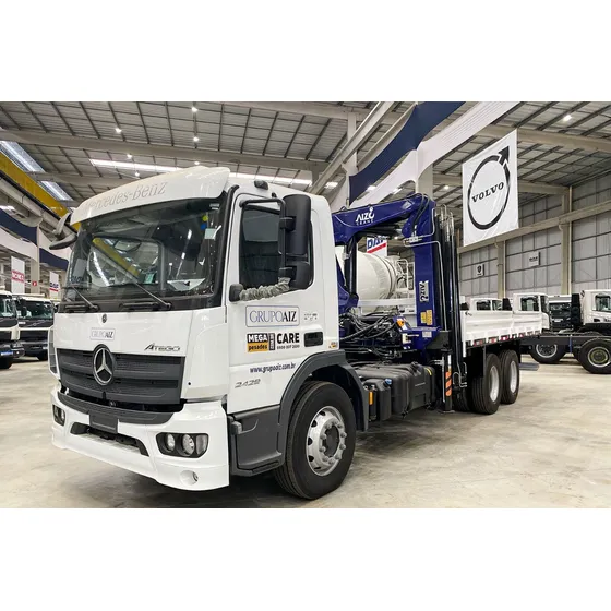 Caminhão Mb 2429 6x2 24/25 Guindaste 45 Ton Aizc