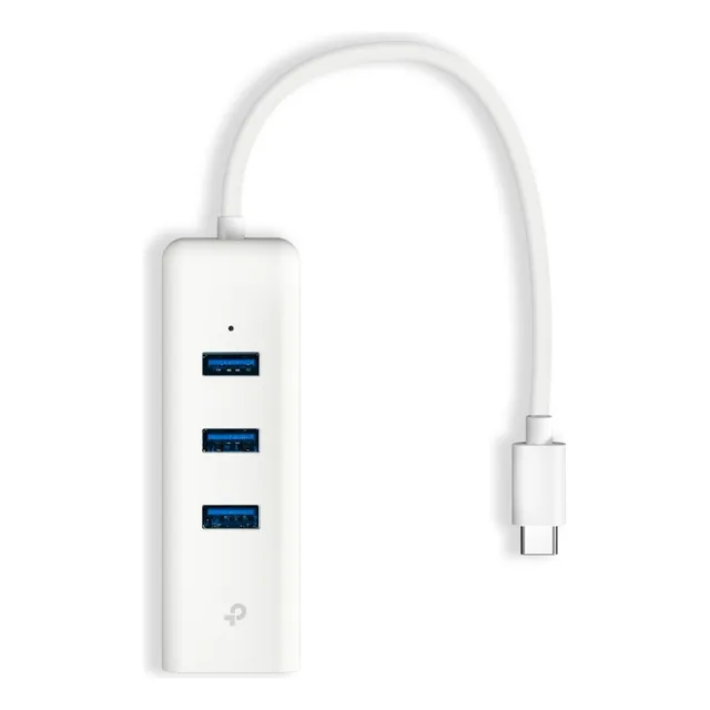 Adaptador Tp-link Usb-c 3 Port Hub Y Gigabit Ethernet