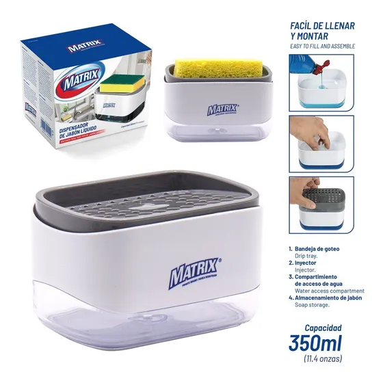 Dispensador De Jabon Matrix