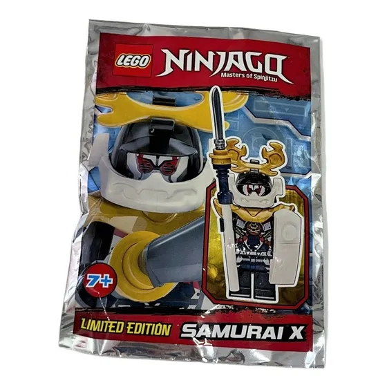 Lego Ninjago Samurai X Minifigura Boneco Edição Limitada