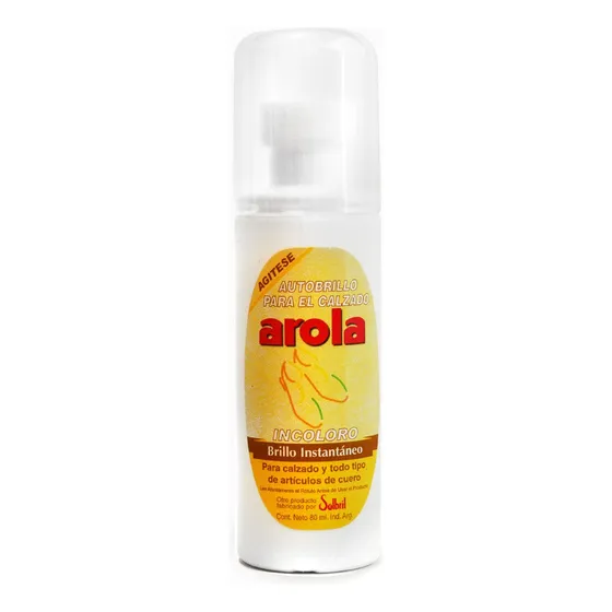 Pomada Liquida Arola Autobrillo P/calzado Y Cueros X 80 Ml