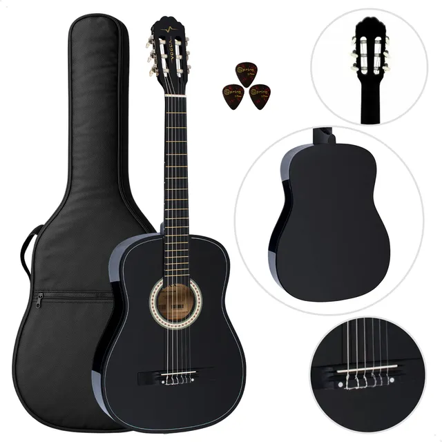 Kit Violão Acústico Iniciante Vogga Vca104n + Capa