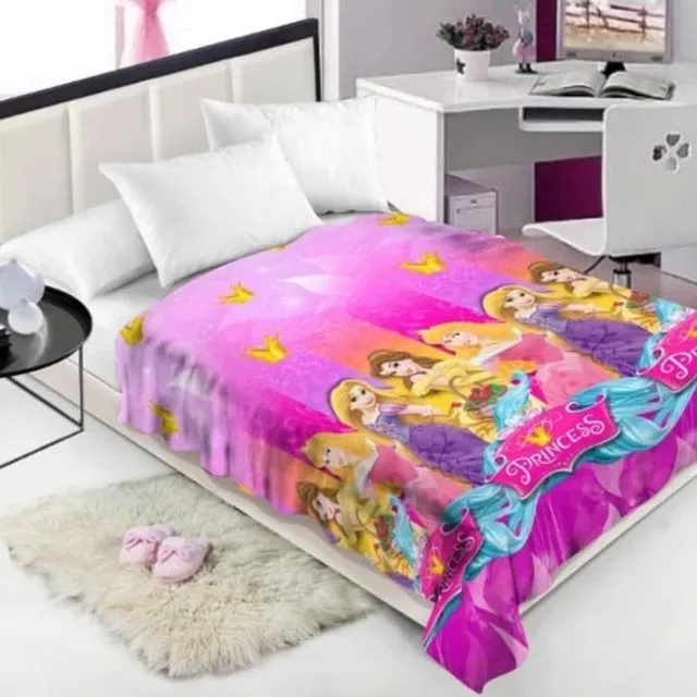 Edredon Infantil Doble Cara + 2 Almohadas Varios Diseños Rosa Chicle Princes