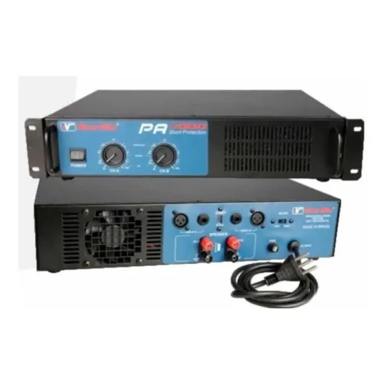Amplificador De Audio New Vox Pa 8000 / 4000w De Potencia