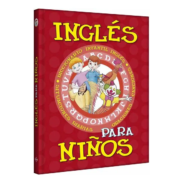 Libro Educativo Para Aprender Inglés Básico Para Niños