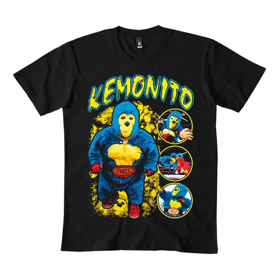 Playera Kemonito Cmll Lucha Libre Vintage