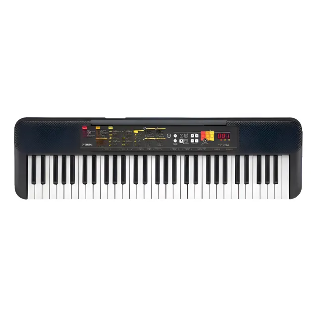 Teclado Musical Yamaha Psr-f52 61 Teclas 136 Sons 158 Ritmos Cor Preto