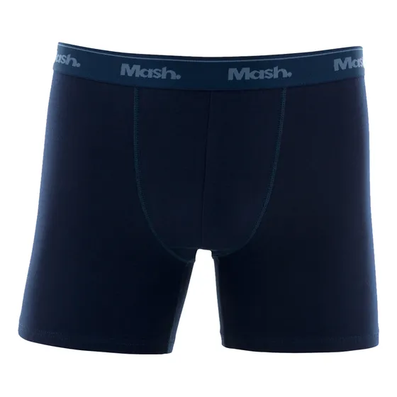 Cueca Boxer Mash Longa Cos Com Elastico Plus Size Algodão