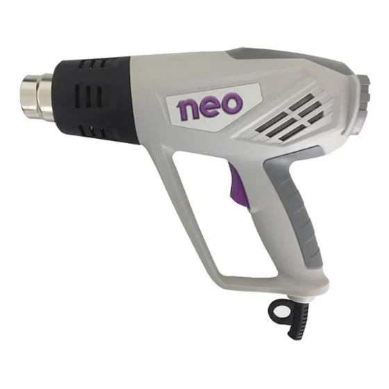 Pistola De Calor 2000w Neo Pc1060/2k + Lentes + Guantes Mf