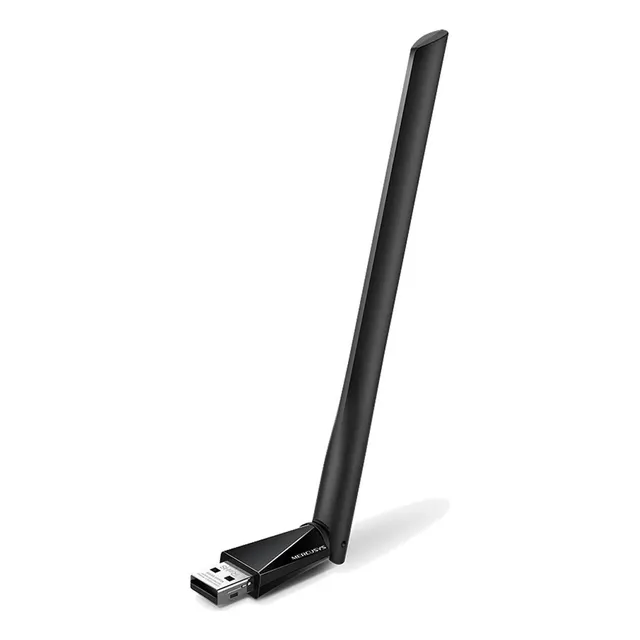 ADAPTADOR WIFI USB PLACA RED MERCUSYS MU6H AC650 DUAL BAND