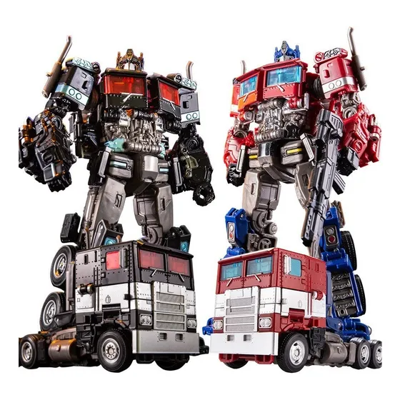 Set 2 Figuras Optimus Prime + Nemesis Prime Los Transformers