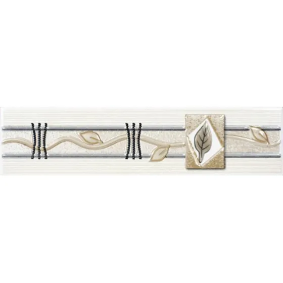 Guarda Decorativa Cerámica Para Cocina 8.5x35 (x 3 Uni)