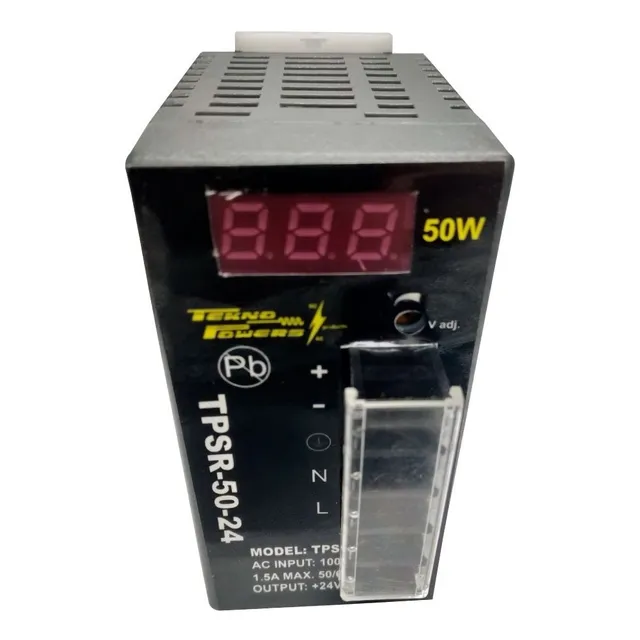 Fuente Conmutada Para Riel Din 24vcd 2a 50w 90 Tpsr-50-24 