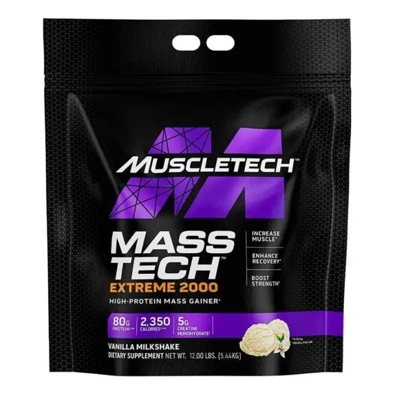 Mass Tech Extreme 2000 Muscletech 12lbs Ganador De Masa